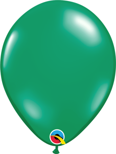 Picture of Qualatex 11" Round - Emerald Green (100/bag)