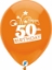 Picture of 12 Inch Funsational Balloons - Happy 50th Birthday(8/Bag Assorted )