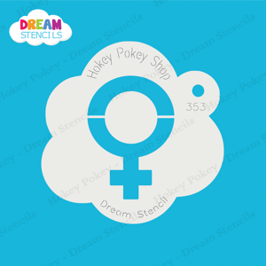 Picture of Female Symbol - Dream Stencil - 353