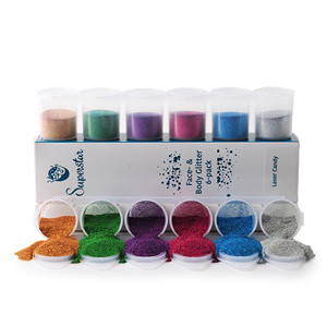 Picture of Superstar Laser Candy Fine Glitter Mix 6-pack 90 ml
