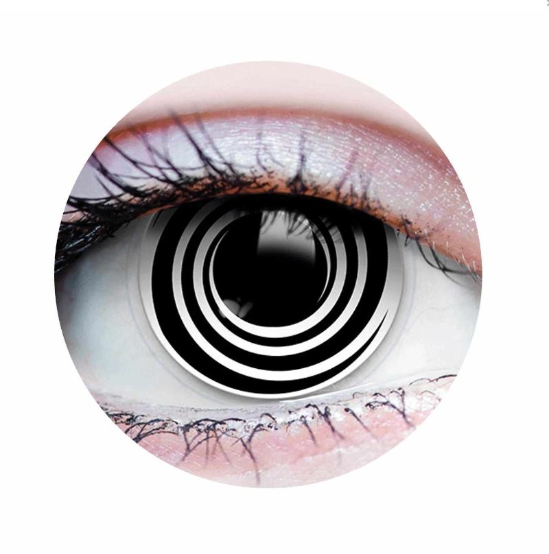 Picture of Primal Hypnotized ( Black & White Colored Contact lenses ) 789