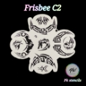 Picture of PK Frisbee Stencils - Tribals and Skull  - C2