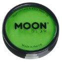 Picture of Moon Glow Moon Glow Moon Glow Neon UV Pro Face Paint Cake Pot - Intense Green (36g)