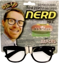 Picture of Billy Bob Nerd Kit Glasses Black Frame Tape Fake Teeth Braces