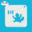Picture of Canadian Beaver With Flag - Dream Stencil - 137