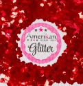 Picture of ABA Chunky Dry Glitter Blend - Candy Apple Red - 1oz Bag (Loose Glitter)  
