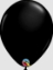Picture of Qualatex 11" Round -  Onyx Black (25/bag)