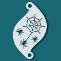 Picture of Superstar Face Paint Stencil - Scary Spider 77092