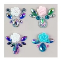 Picture of Face Gems - Self Adhesive Cluster - Pale Rose Bling (4 pcs)