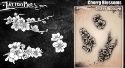 Picture of Tattoo Pro Stencil -  Cherry Blossoms  (ATPS195)