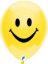 Picture of 12 Inch Funsational Balloons - Smiley Face (8/Bag)