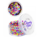 Picture of Art Factory Chunky Glitter Loose - Confetty Glow UV - 1 oz (30ml) 