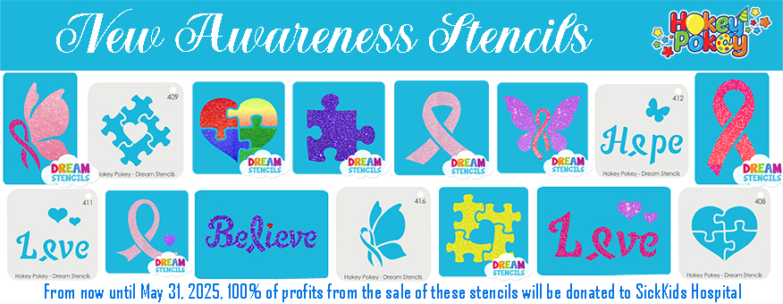 Awareness stencils