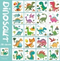 Picture of Cartoon Dinosaur Waterproof Temporary Tattoos (20 pc) 