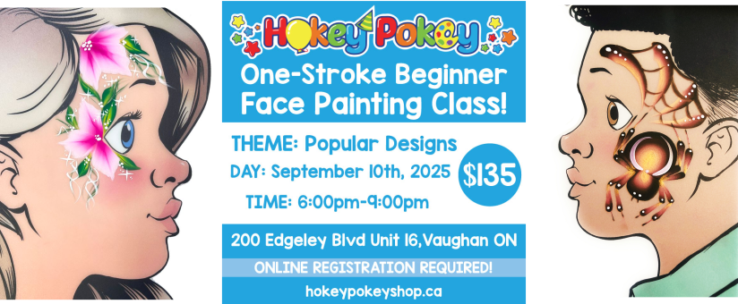 Face Painting Class - One stroke