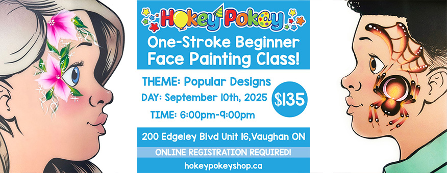 Face Painting Class - One stroke