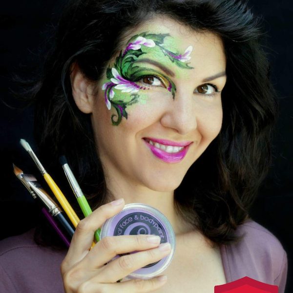 Olga Murasev, founder of the International Face Painting School